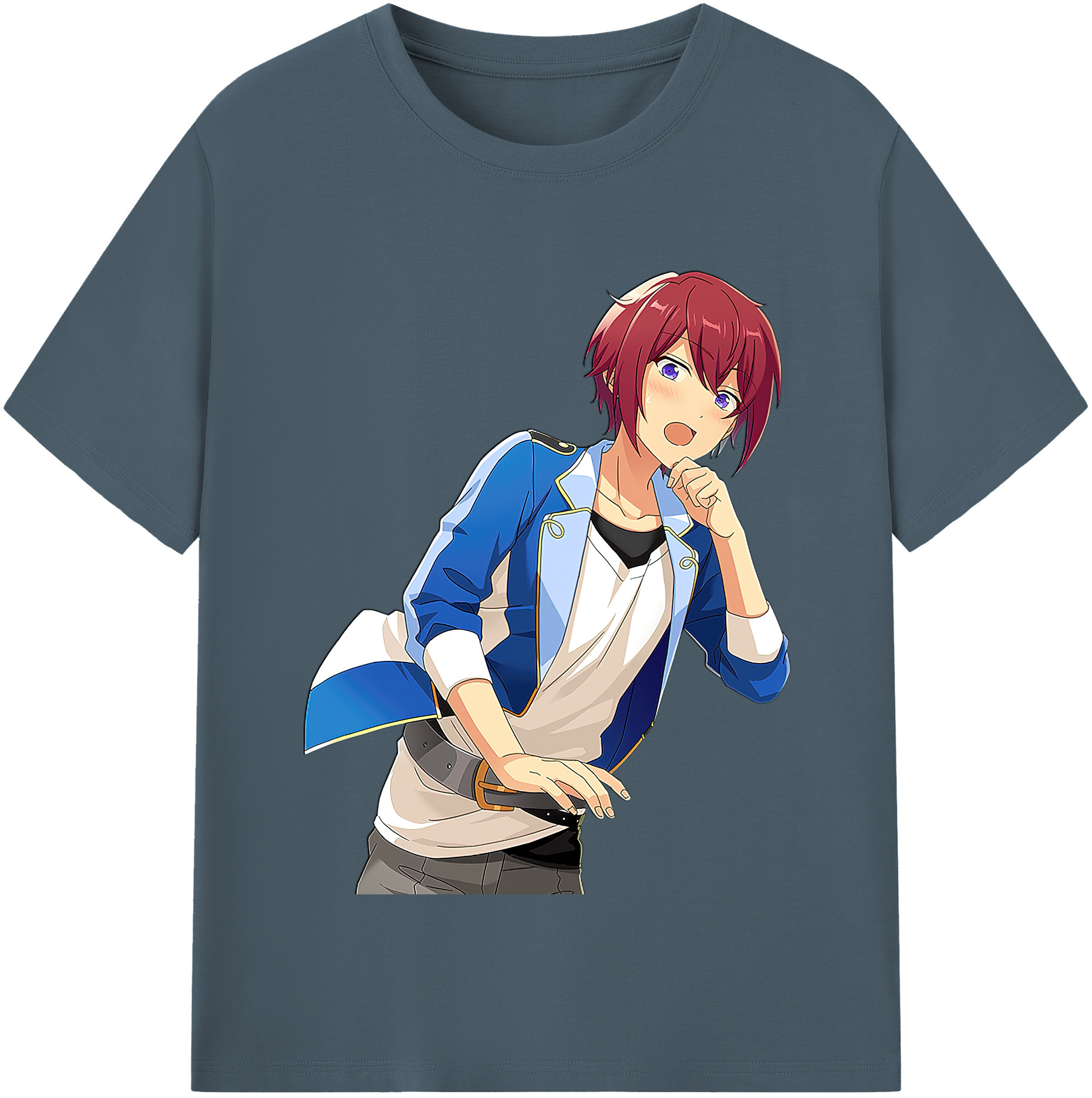 （画像用） あんさんぶるスターズ! Ensemble Stars 綿100％半袖Tシャツ（フロントプリント）